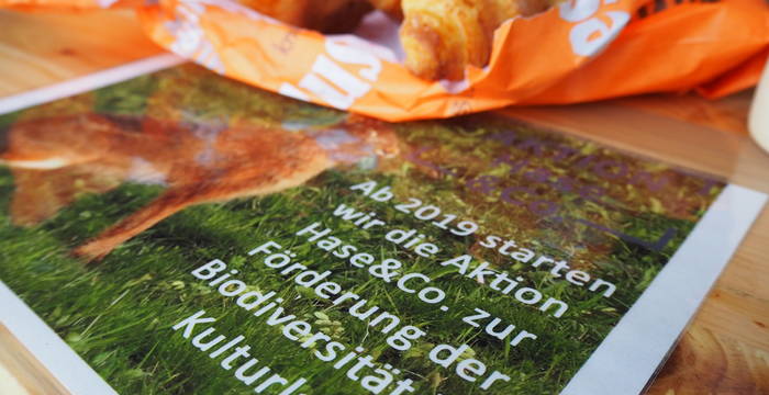 Kaffeepause an der Hochstammaktion